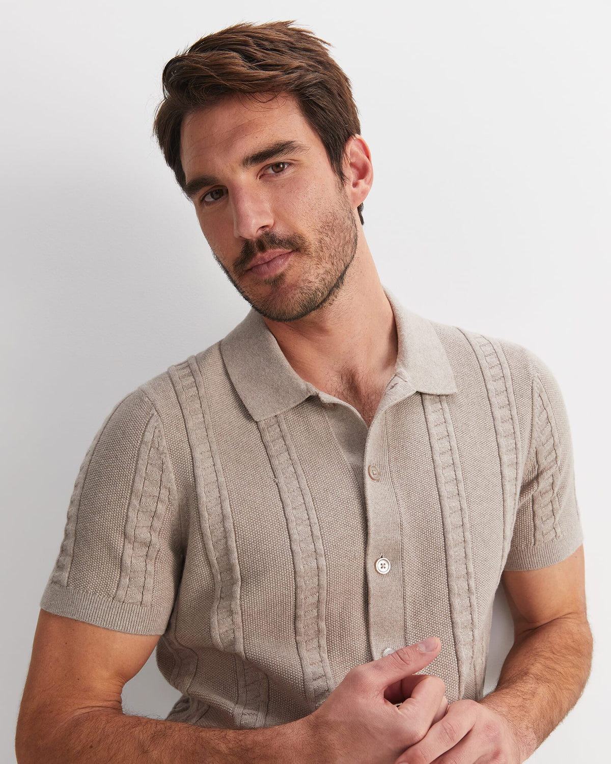 Cameron Short Sleeve Knit Shirt