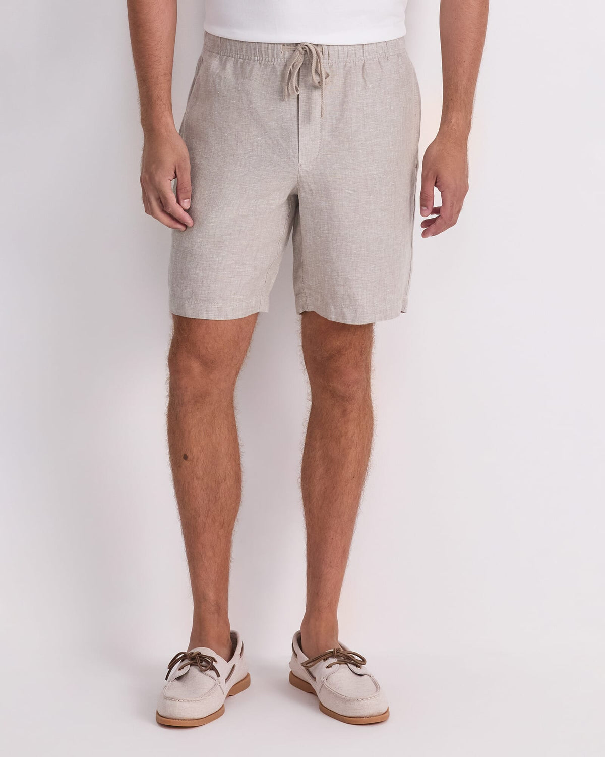 Caffery Yarn-Dyed Linen Short