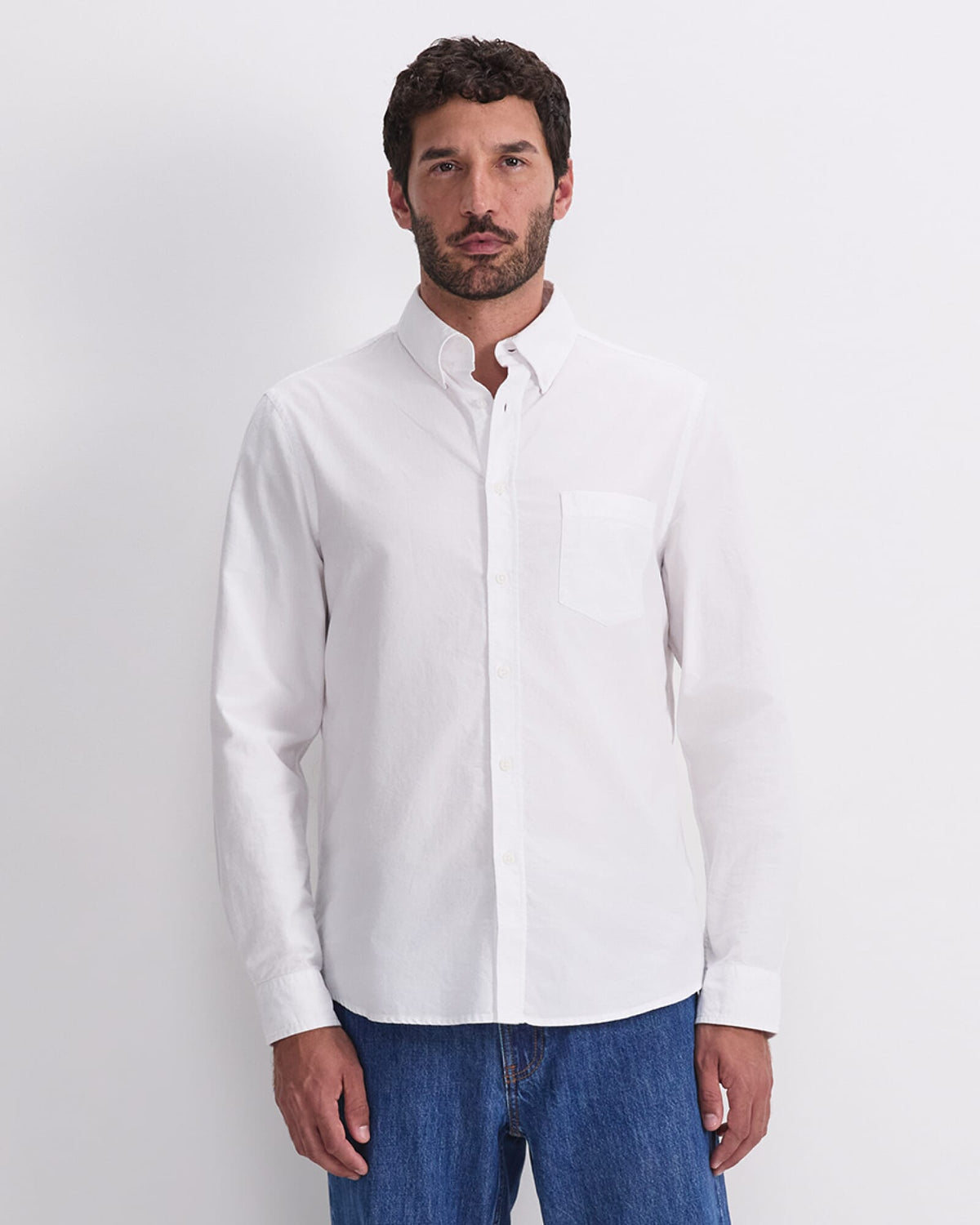Long Sleeve Oxford Shirt
