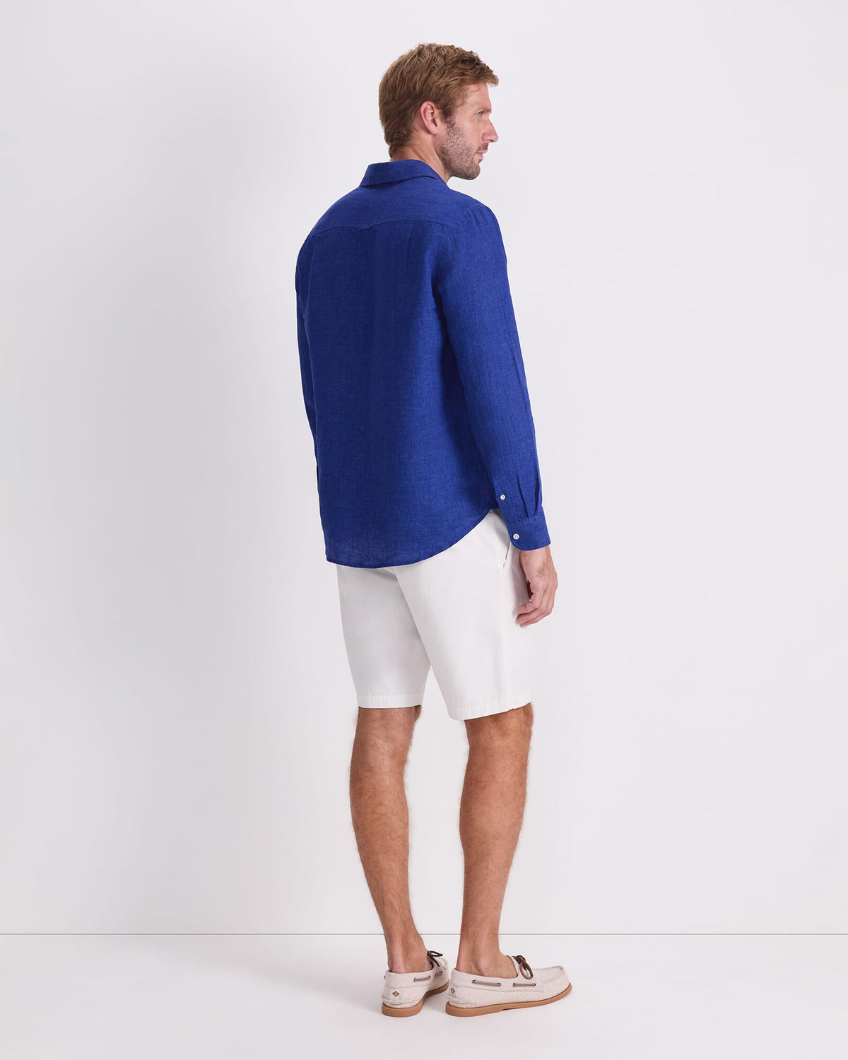 Linen Long Sleeve Delave Shirt