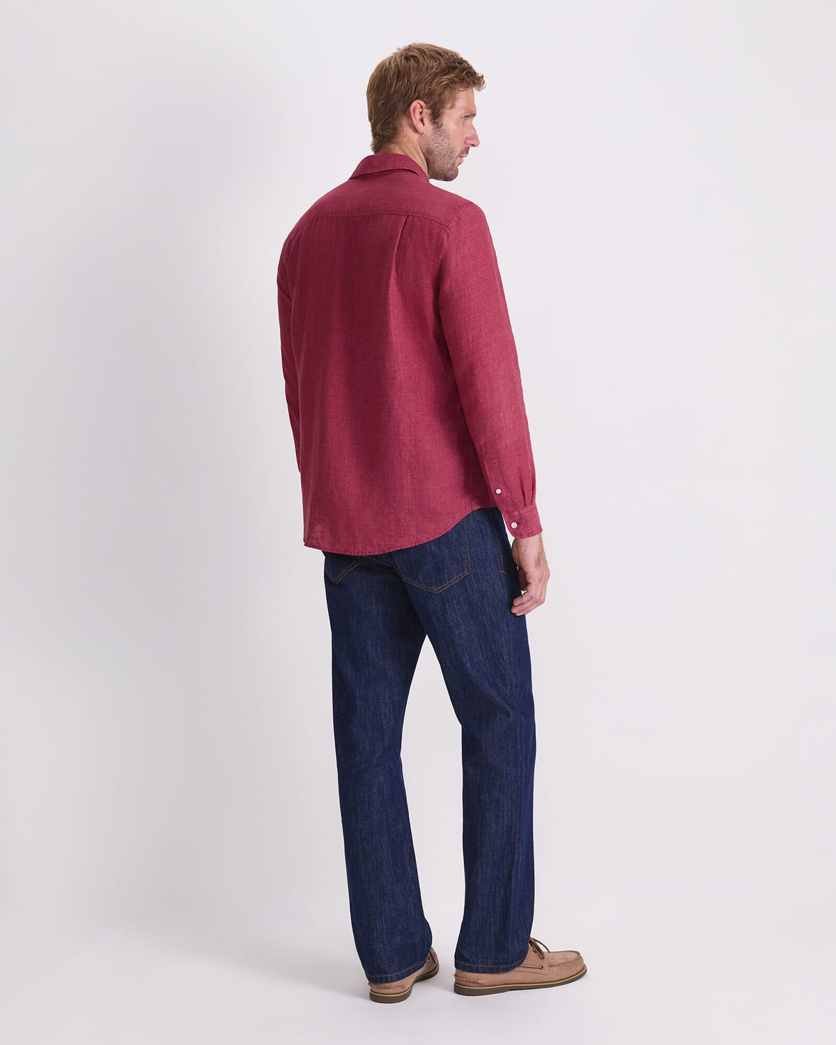 Linen Long Sleeve Delave Shirt