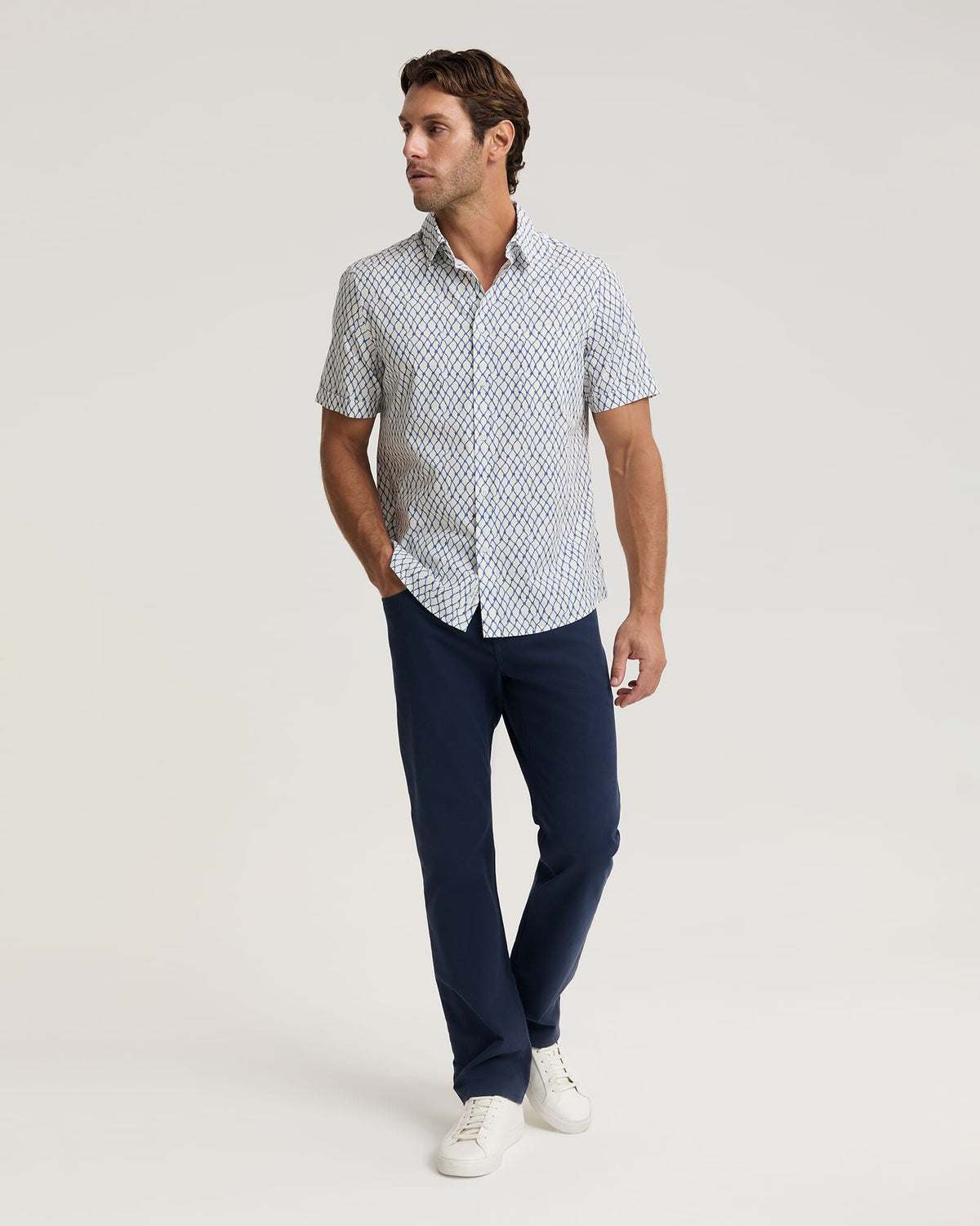 Guy Short Sleeve Liberty Print Shirt