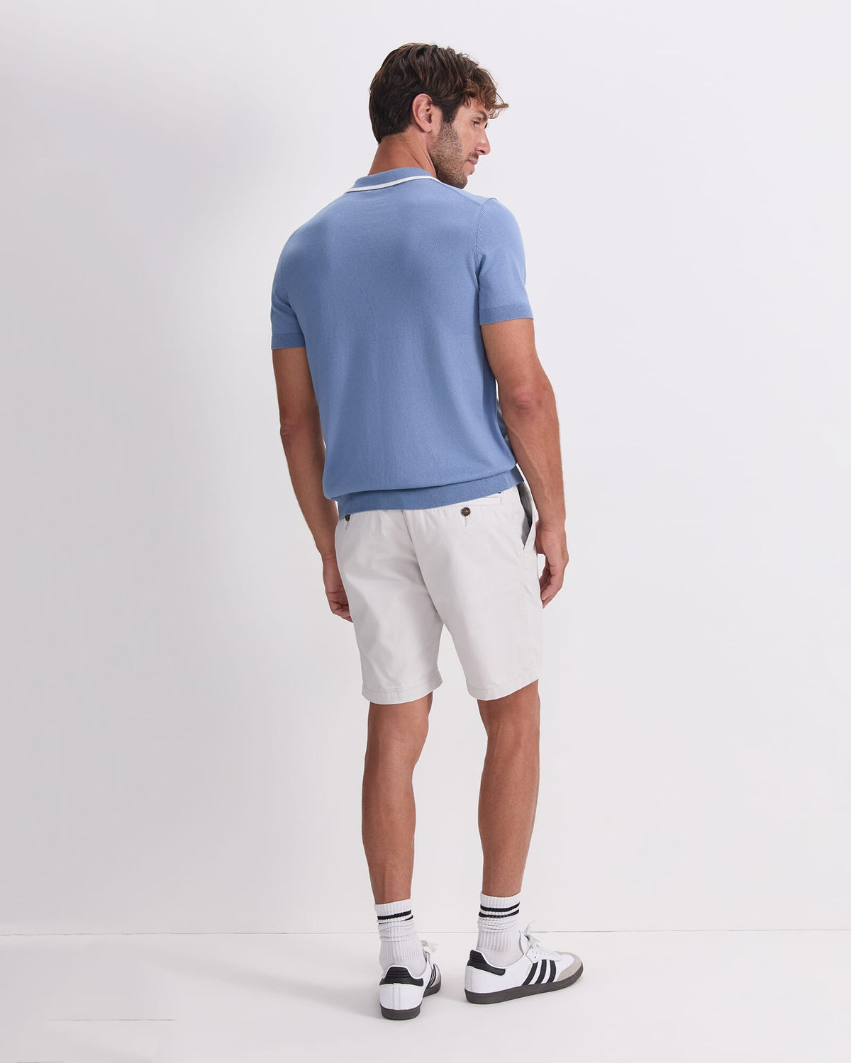 Brookes Quarter Zip Knit Polo