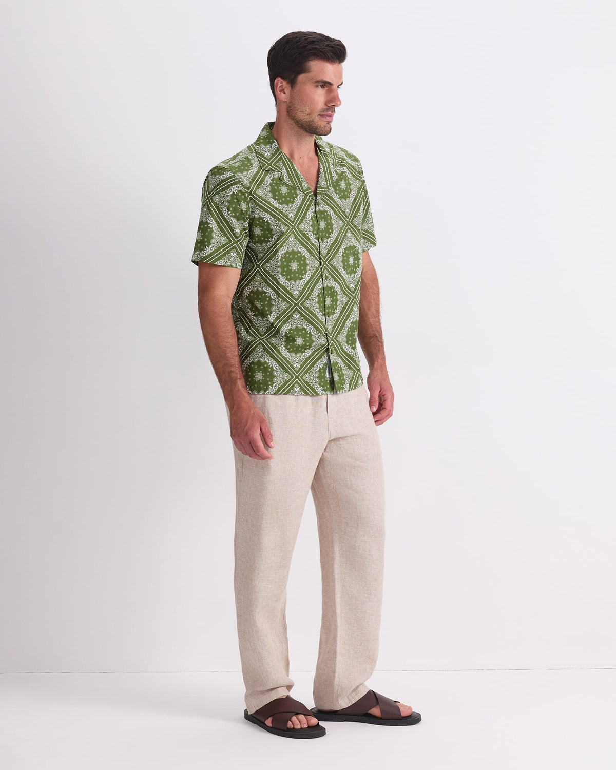 Bandana Short Sleeve Resort Shirt