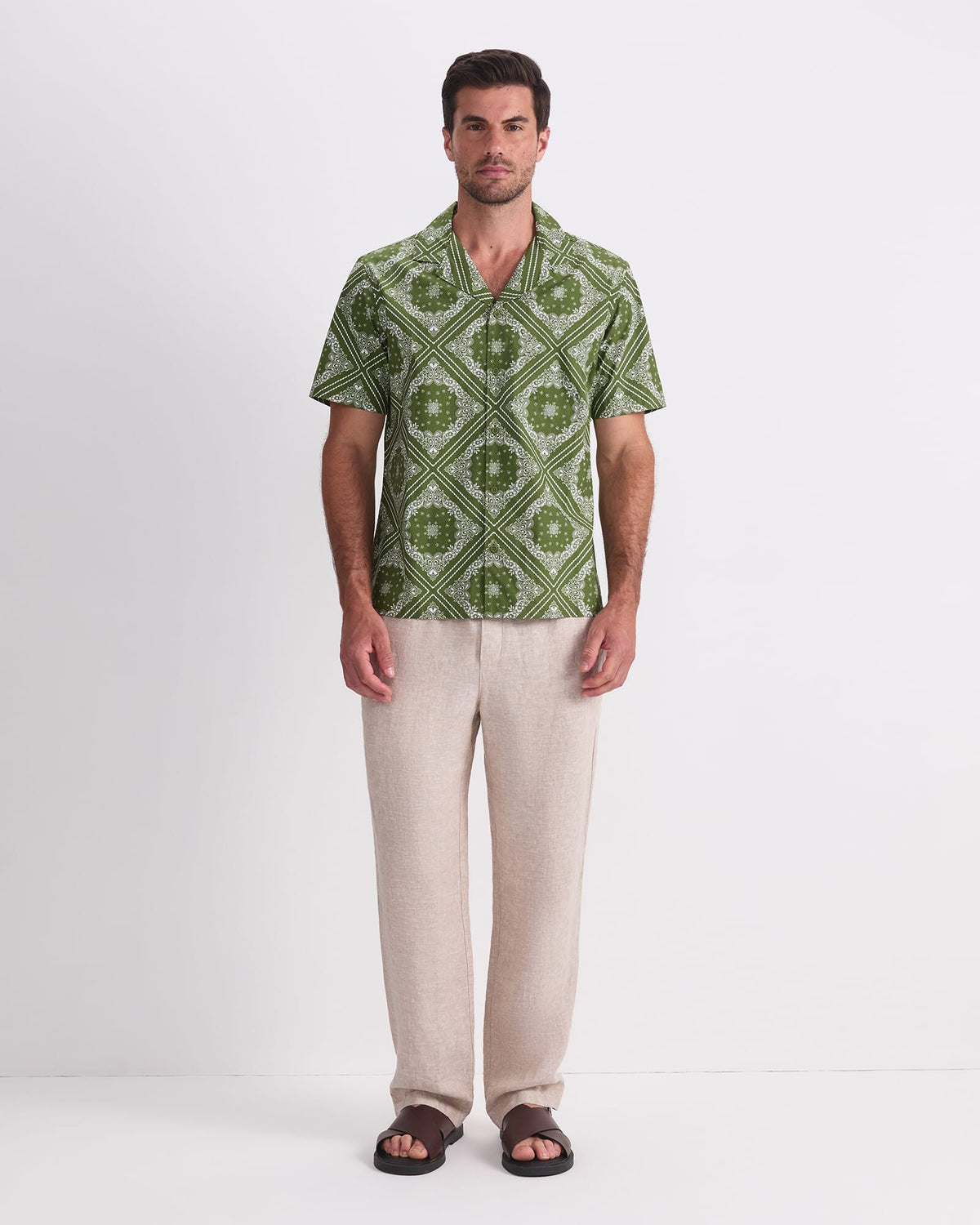 Bandana Short Sleeve Resort Shirt