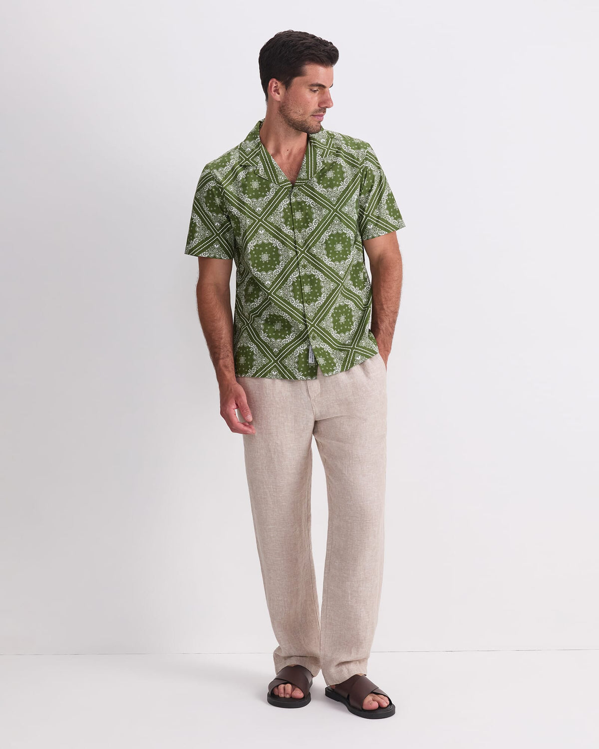 Bandana Short Sleeve Resort Shirt