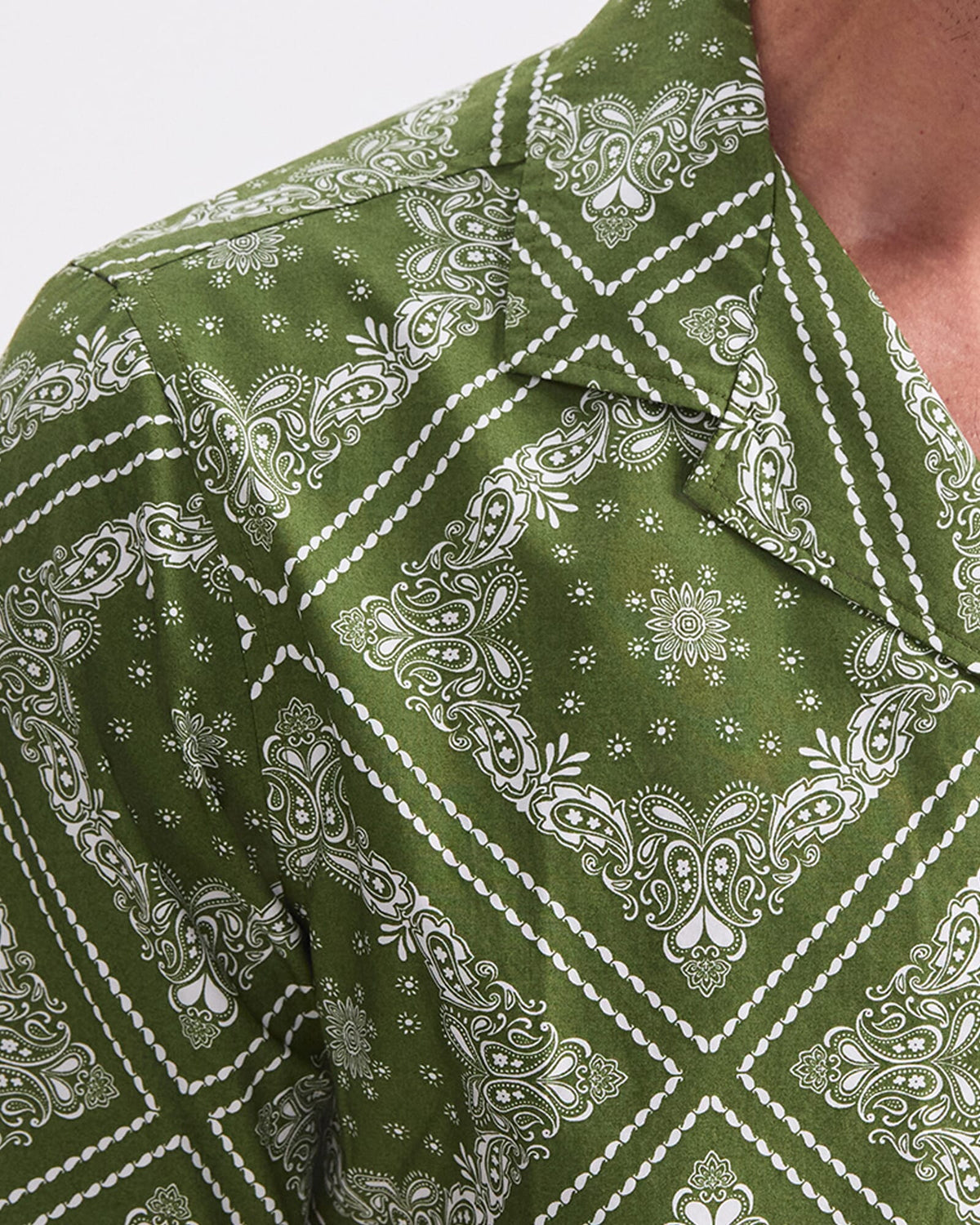 Bandana Short Sleeve Resort Shirt