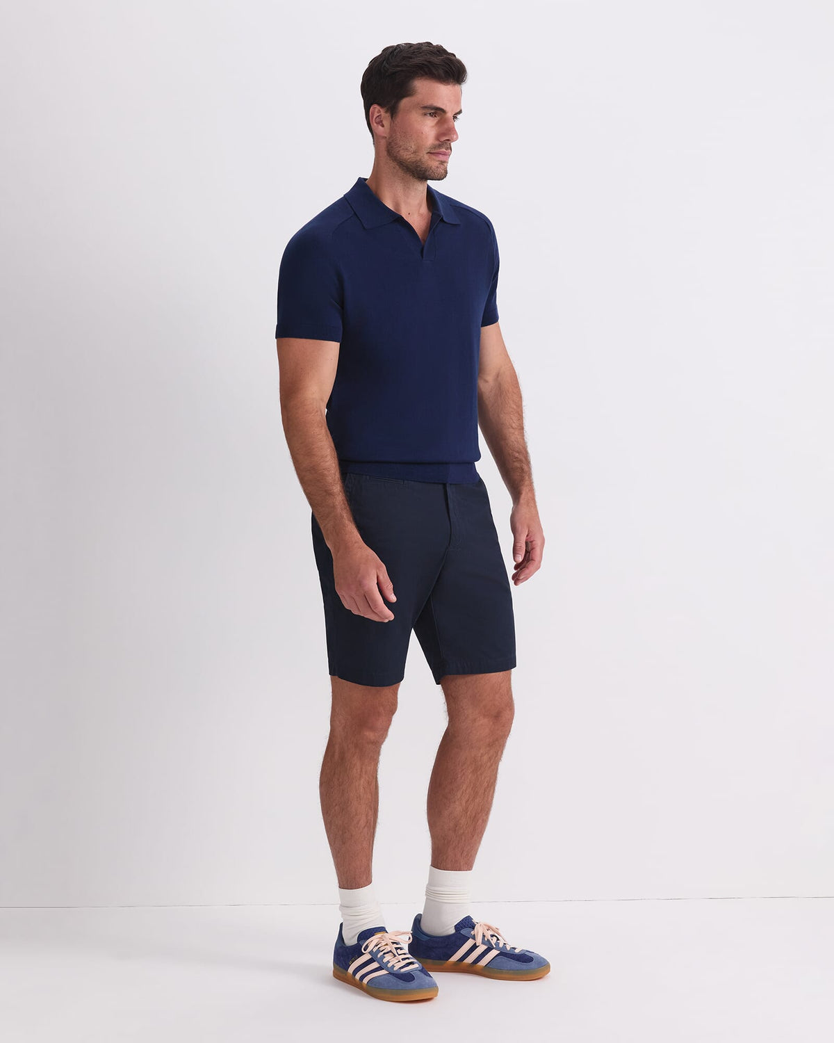 Brookes Short Sleeve Knit Polo