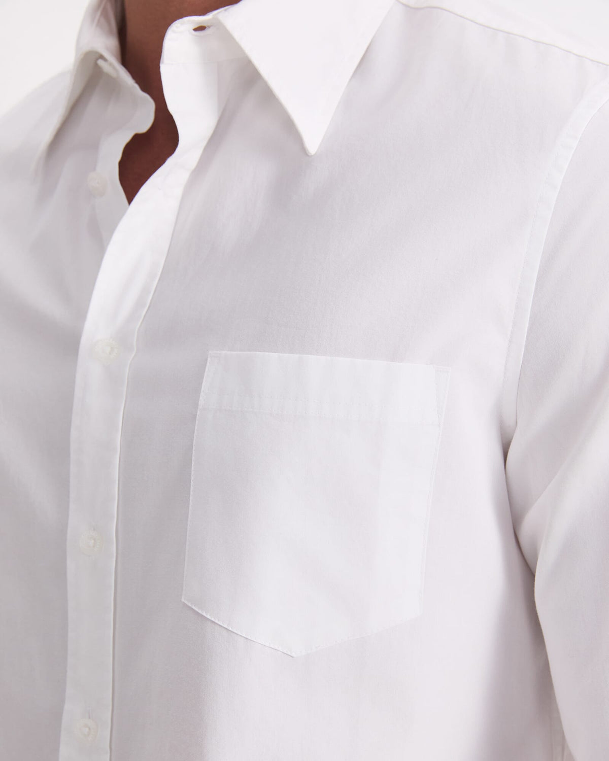 Long Sleeve Poplin Shirt