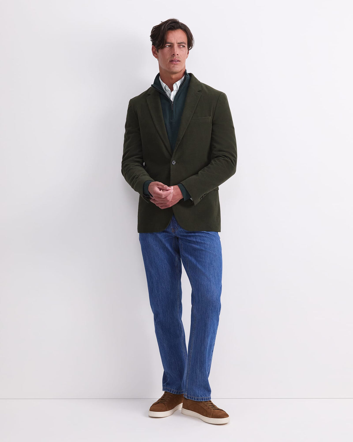 Italian Moleskin Blazer