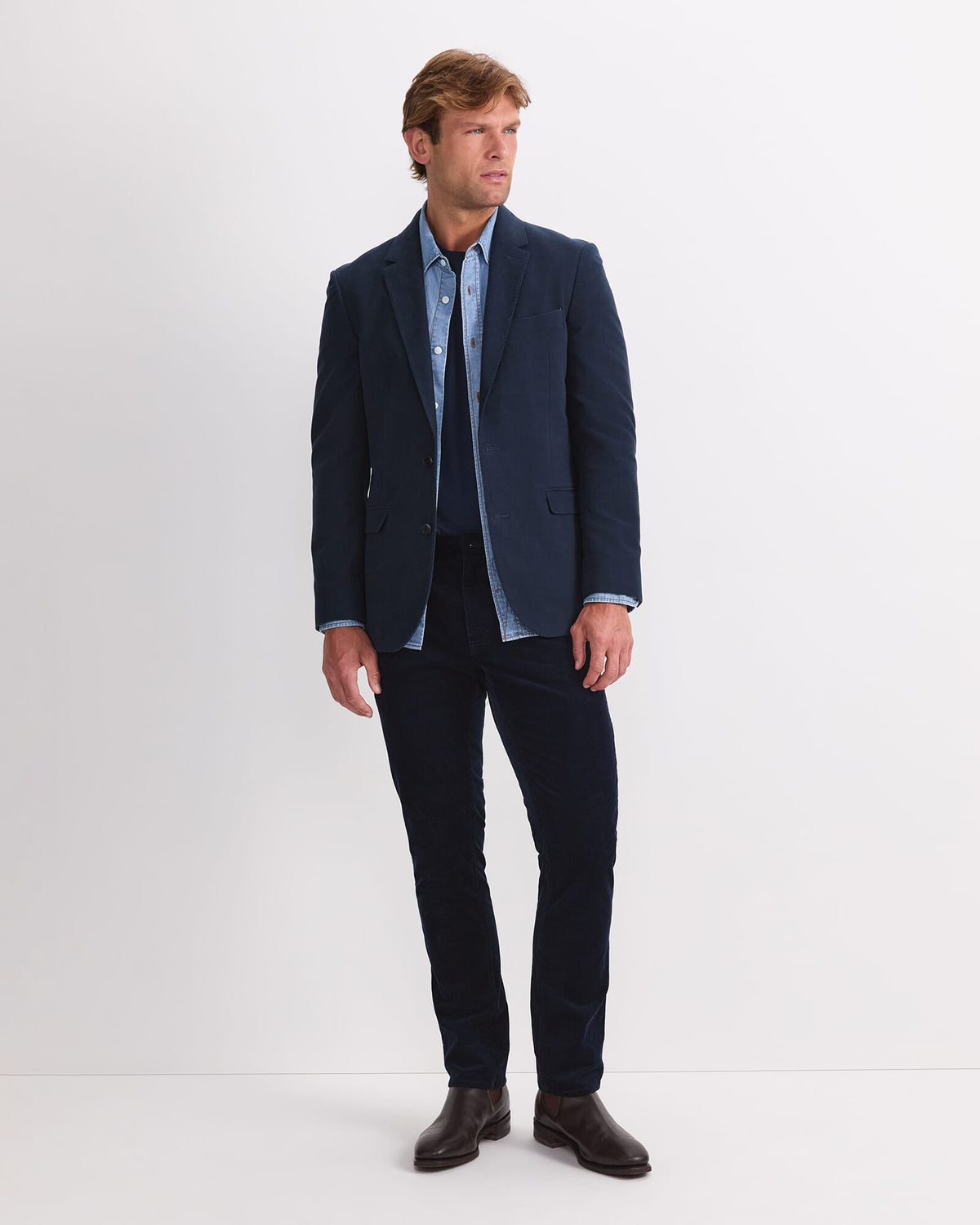 Italian Moleskin Blazer