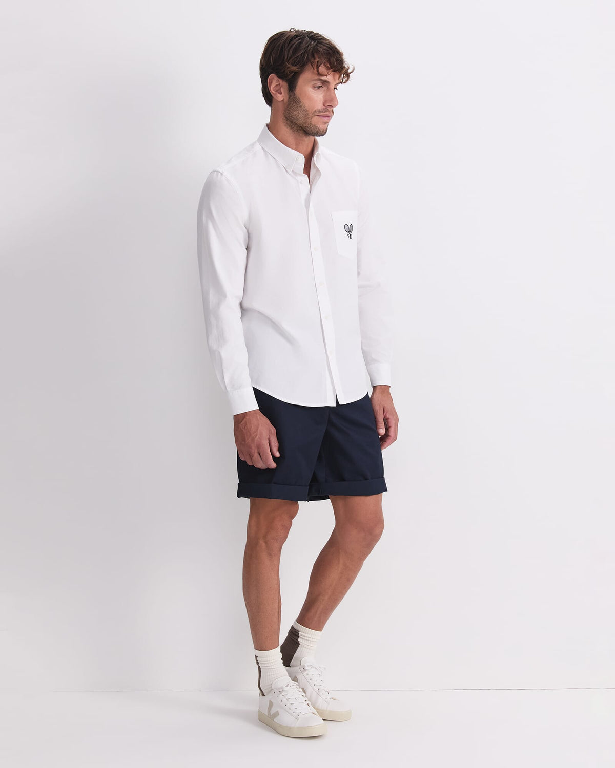 Club Long Sleeve Oxford Shirt