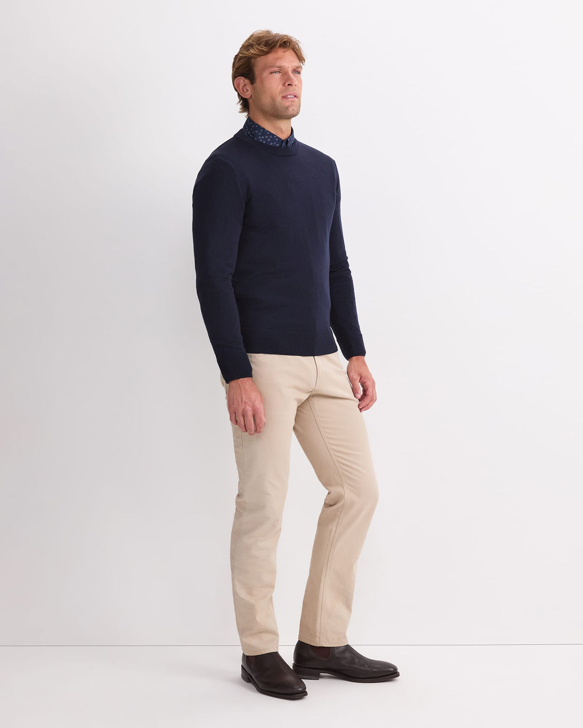 Merino Crew Neck Knit