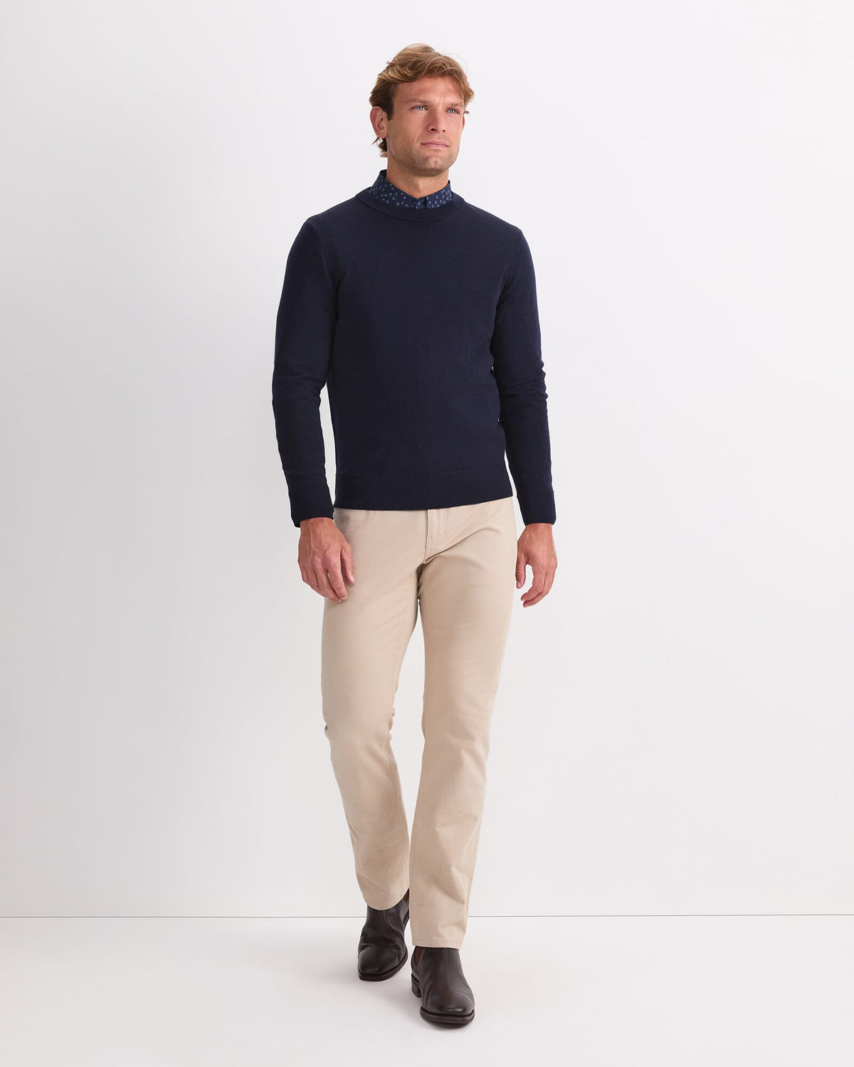 Merino Crew Neck Knit