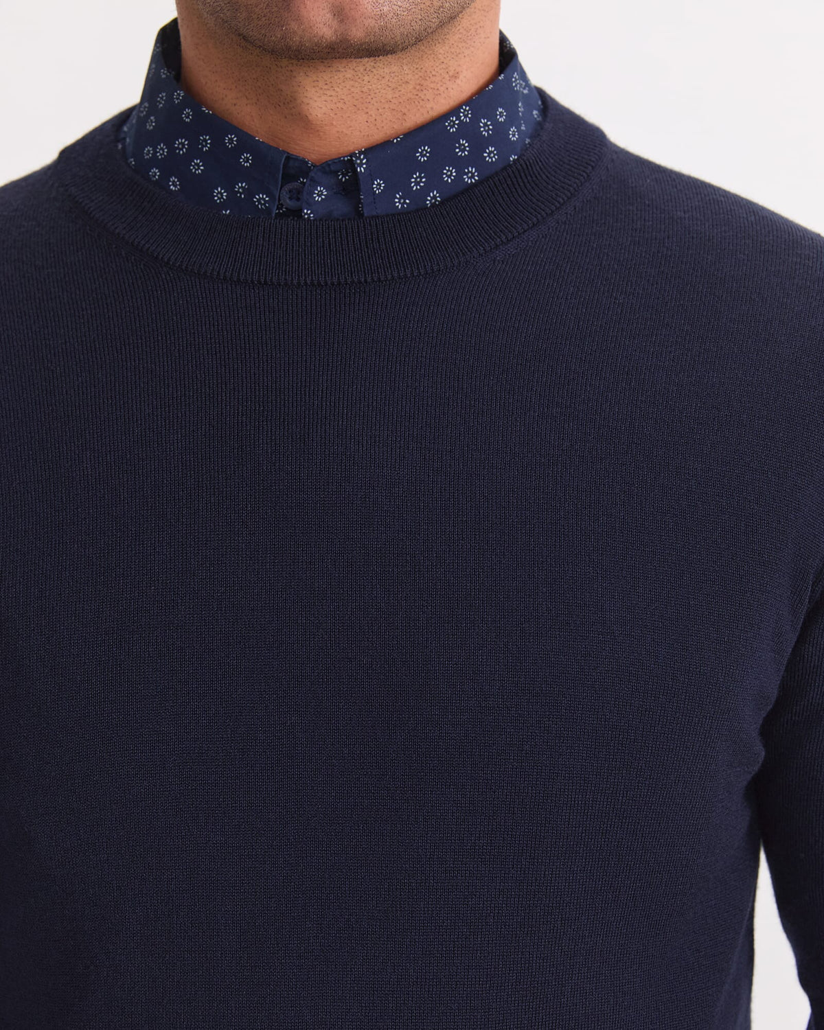 Merino Crew Neck Knit