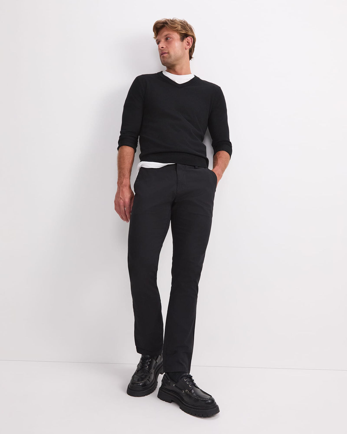 Merino V-Neck Knit
