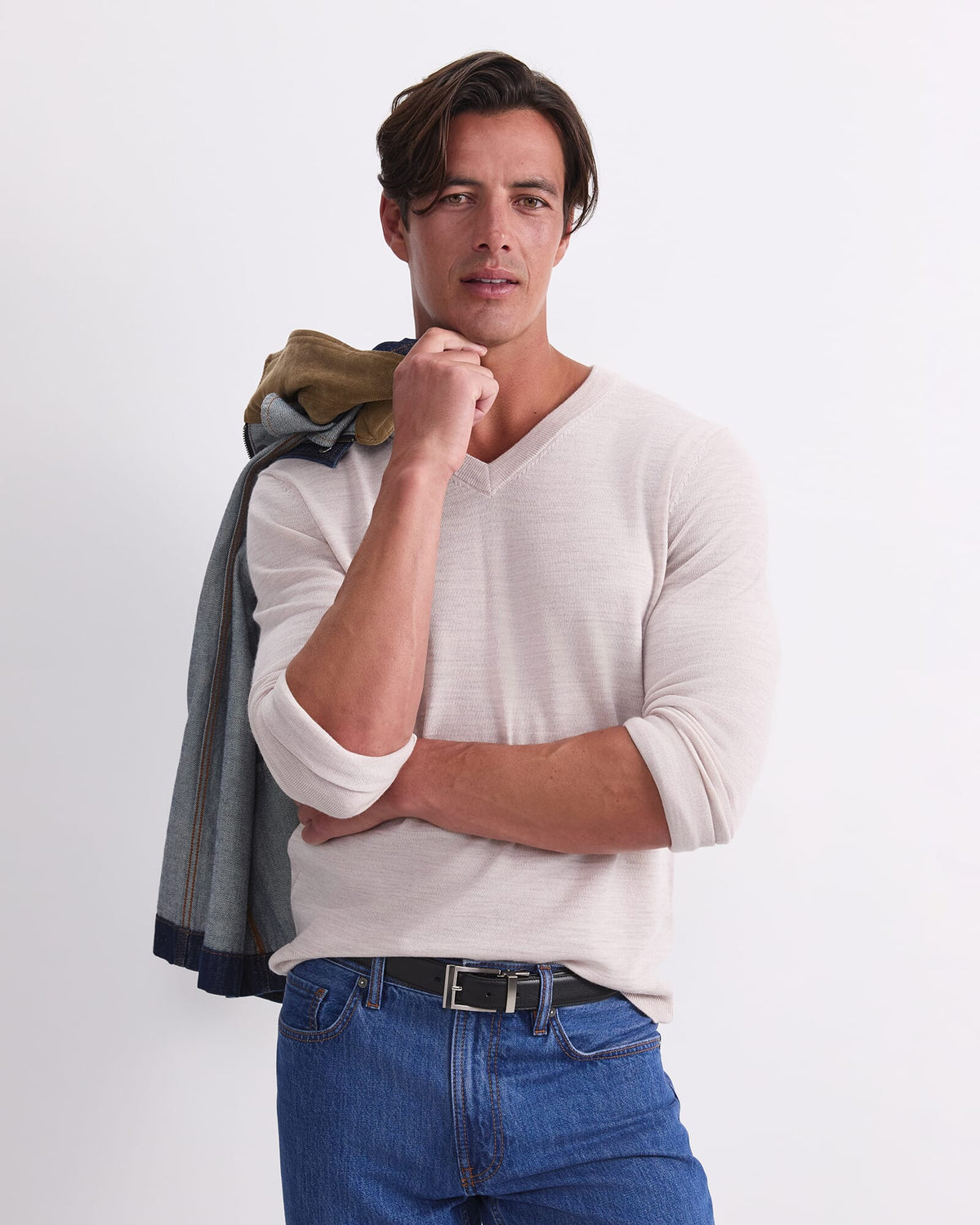 Merino V-Neck Knit