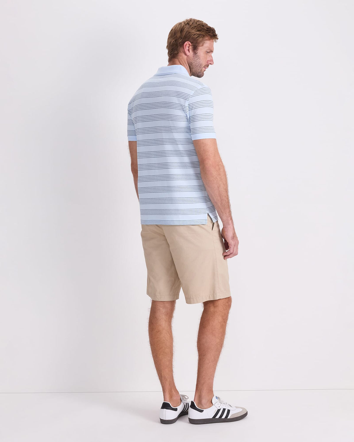 SC Stripe Pique Polo