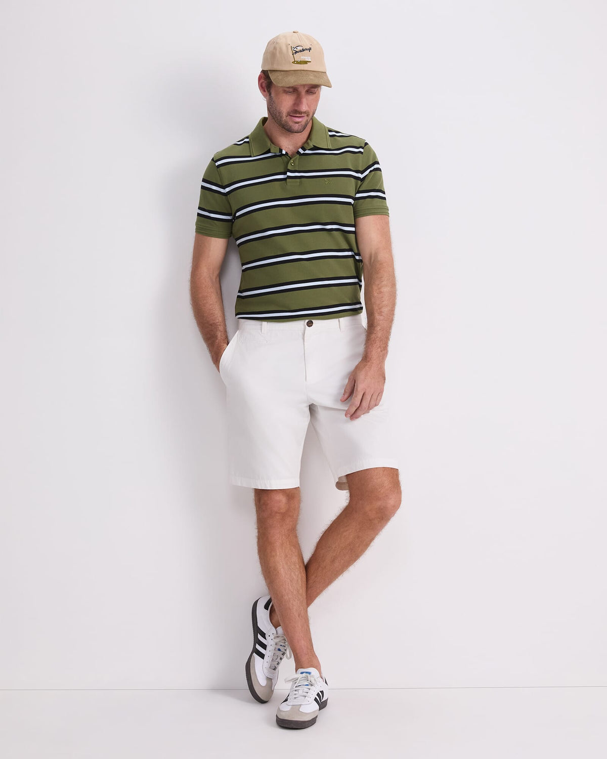 SC Bold Stripe Pique Polo