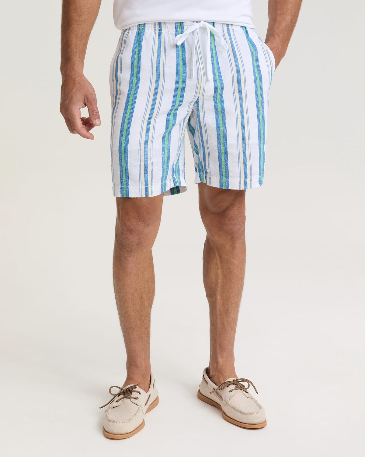 Jordan Drawstring Cargo Short - Blue/Green | Sportscraft