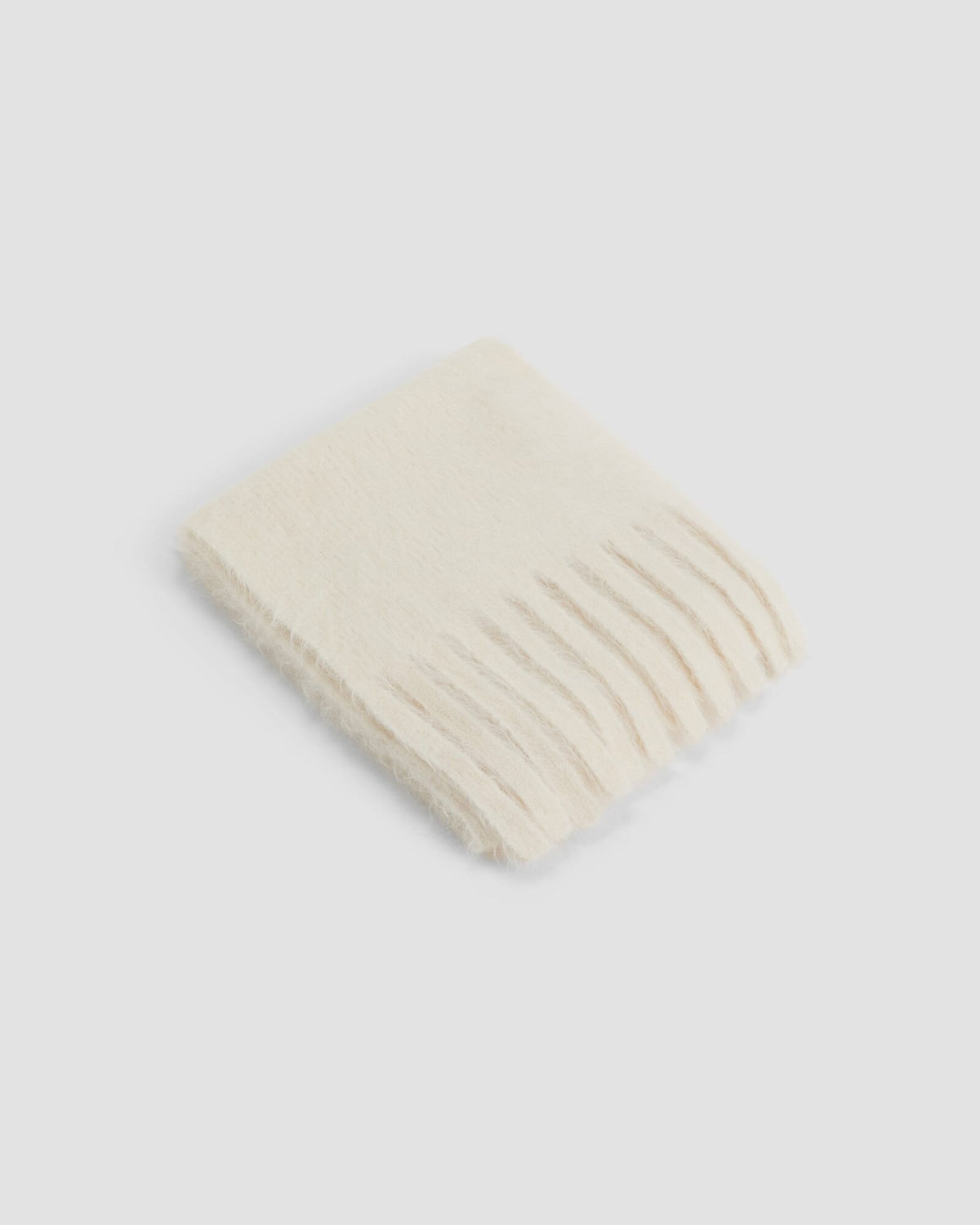 Alpaca Fringe Scarf